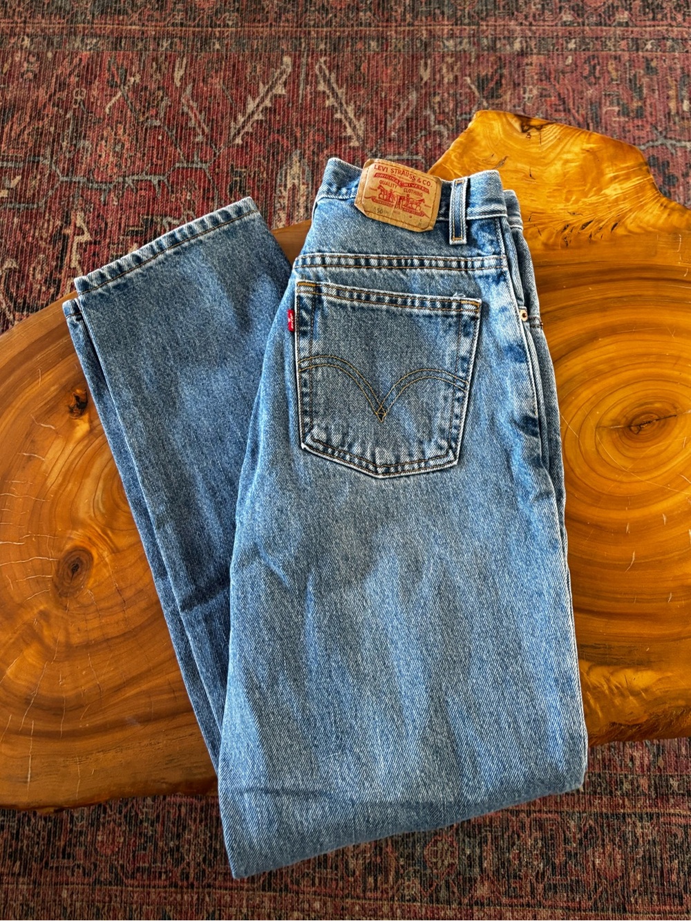 Vintage 2003 Levi’s 550 Classic Relaxed Tapered Leg Jeans - Women's 8 MIS M